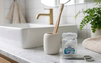 Nitka czy szczoteczka? (Kolejność)